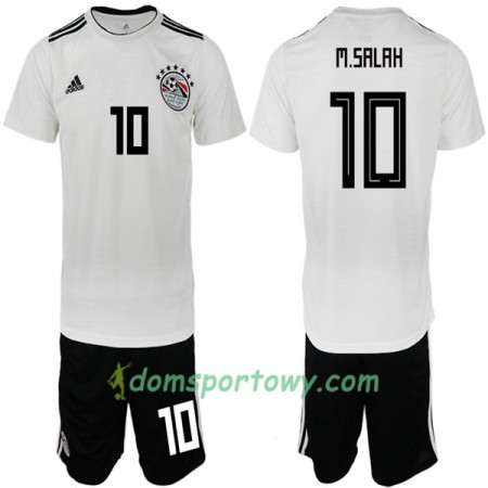 Koszulka Egipt M. Salah 10 Dziecięcy Wyjazdowe Koszulki Piłkarskie Mistrzostwa Świata 2018